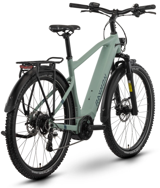 Raymon Tourray Select herre M 27.5", mint/aqua/cotton, PW-S, 630Wh 