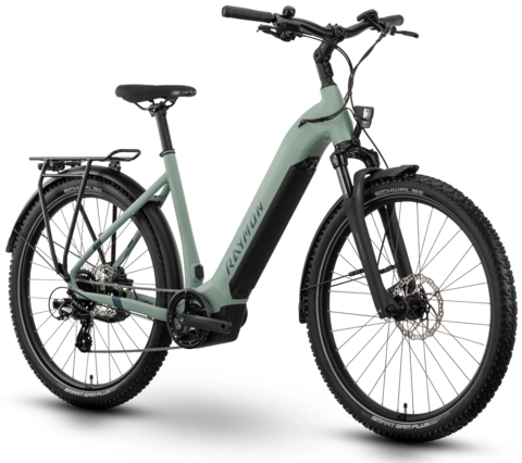 Raymon Tourray Select mono 27.5", mint/aqua/cotton, PW-S, 630Wh