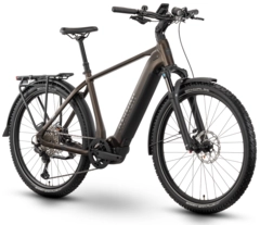 Raymon Tourray Ultra 800 herre S 27.5", tenmoku/black, PW-X3, 800Wh