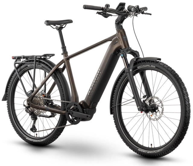 Raymon Tourray Ultra 800 herre S 27.5", tenmoku/black, PW-X3, 800Wh 