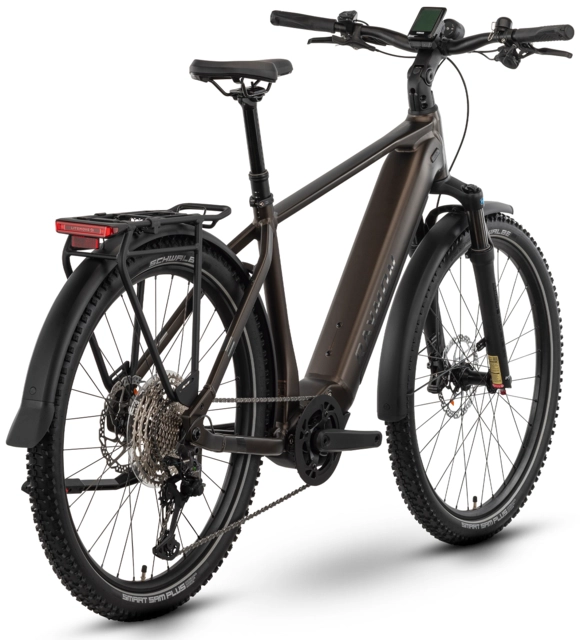 Raymon Tourray Ultra 800 herre S 27.5", tenmoku/black, PW-X3, 800Wh 