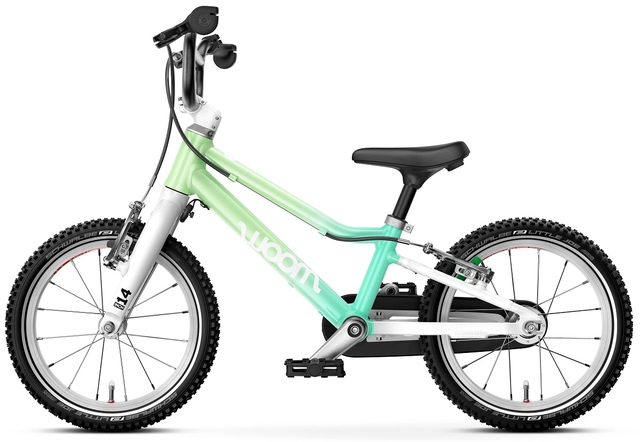 Woom Go 2 14" Spearmint Crush Ltd Edt 5,3kg, 3-4,5 år, 95-110cm 