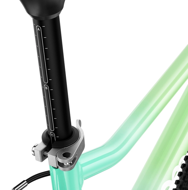 Woom Go 3 16" Spearmint Crush Ltd Edt 5,7kg, 4-6 år, 105-120cm 