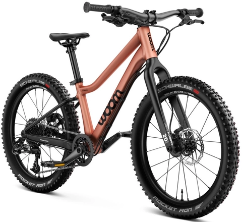 Woom OFF 4 20" Copper 7,8kg, 6-8 år, 118-130cm