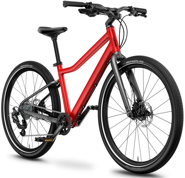 Woom Explore 5 24" Woom Red 9kg, 7-11 år, 125-145cm 