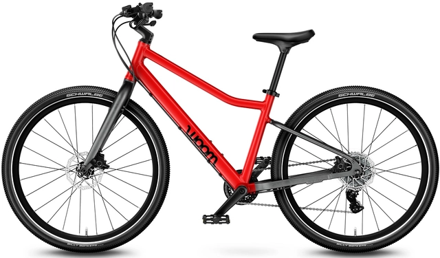 Woom Explore 5 24" Woom Red 9kg, 7-11 år, 125-145cm 