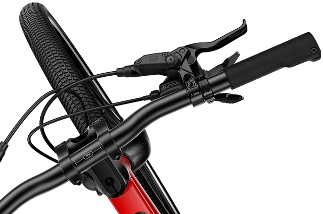 Woom Explore 5 24" Woom Red 9kg, 7-11 år, 125-145cm 