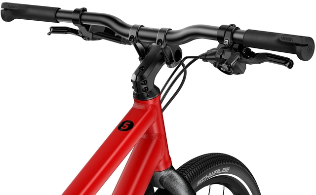 Woom Explore 5 24" Woom Red 9kg, 7-11 år, 125-145cm 