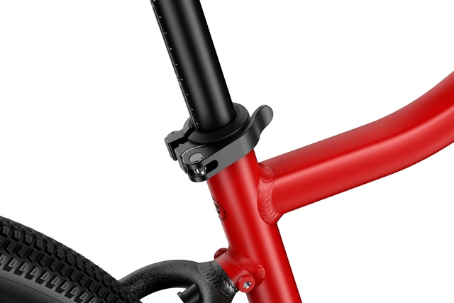 Woom Explore 5 24" Woom Red 9kg, 7-11 år, 125-145cm 