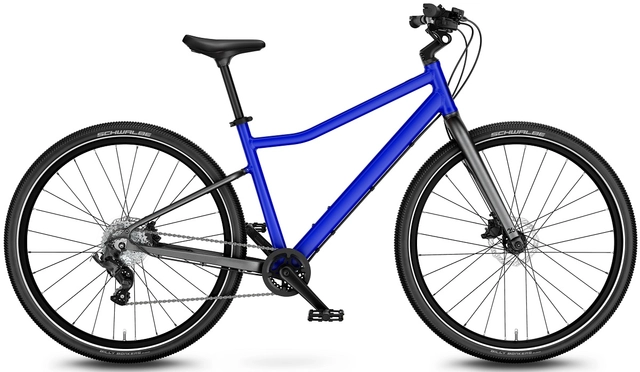 Woom Explore 6 26" Magnetic Blue 9,5kg, 10-14 år, 140-165cm 