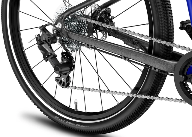 Woom Explore 6 26" Magnetic Blue 9,5kg, 10-14 år, 140-165cm 