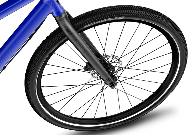 Woom Explore 6 26" Magnetic Blue 9,5kg, 10-14 år, 140-165cm 