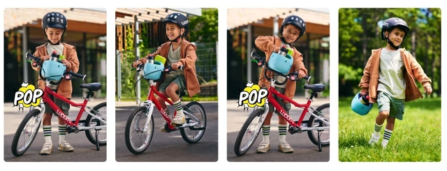 Woom Pop Basket Bubblegum Blue 