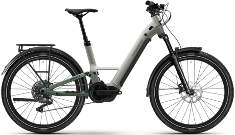 Haibike Adventr 4 mono 27,5",Grey/Bamboo Green, BCXP, 600Wh