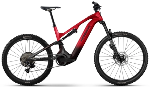 Haibike AllMtn CF 9.5 ABS 29"/27.5", Red/Black/Plat., BCXK, 800Wh