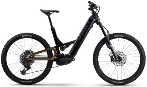 Haibike AllTrail 10.5 ABS Mono 27.5'', Black/Gold/Grey, BCXK, 800Wh