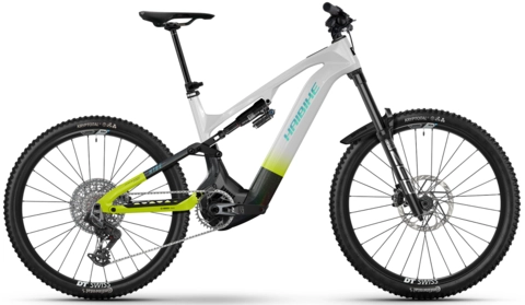Haibike Hybe CF 11 29"/27.5", White/Blk/Green, BCXS, 800Wh