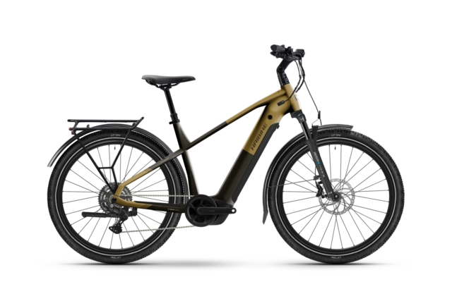 Haibike Trekking 7.5 herre M 27.5'', Black/Gold, BCXP, 800Wh 