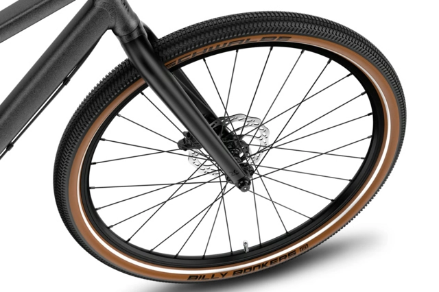 Woom Explore E 6 26" Graphite Grey 13,6kg, 10-14 år, 140-165cm 