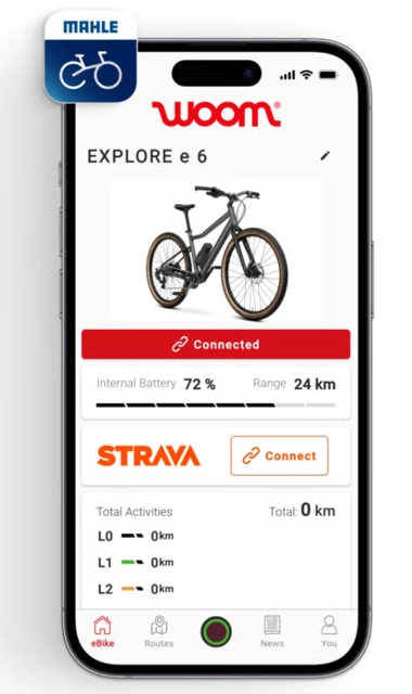 Woom Explore E 6 26" Graphite Grey 13,6kg, 10-14 år, 140-165cm 