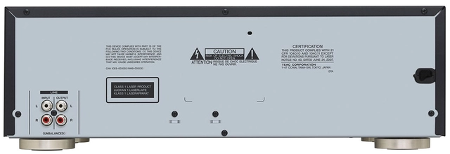 TEAC AD-850-SE CD/Cassette/USB Black 