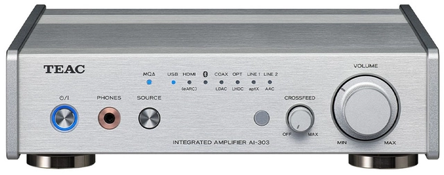 TEAC AI-303 USB DAC Amplifier Silver 