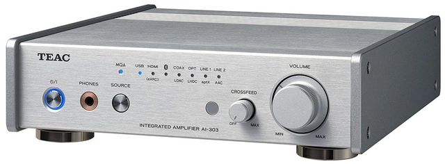 TEAC AI-303 USB DAC Amplifier Silver 