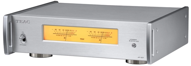 TEAC AP-507 Stereo Power Amplifier Silver 