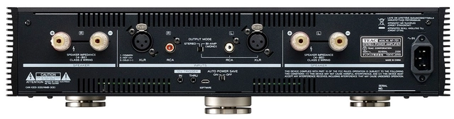 TEAC AP-701 Stereo Power Amplifier Black 