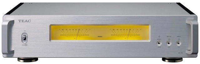 TEAC AP-701 Stereo Power Amplifier Silver 