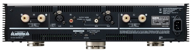 TEAC AP-701 Stereo Power Amplifier Silver 