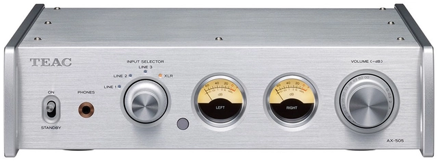 TEAC AX-505 Integrated Amplifier Silver 