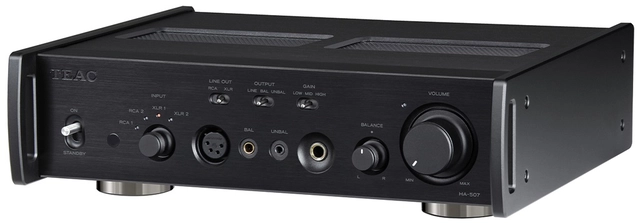 TEAC HA-507 Headphone and Preamplifier Black 