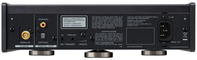 TEAC PD-507T CD Transport Black 