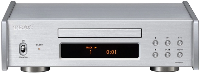 TEAC PD-507T CD Transport Silver 