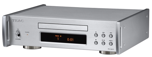 TEAC PD-507T CD Transport Silver 