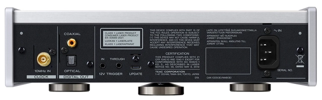 TEAC PD-507T CD Transport Silver 