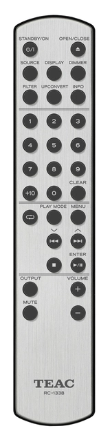 TEAC PD-507T CD Transport Silver 