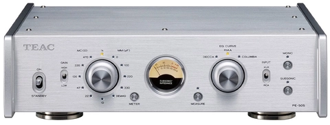 TEAC PE-505 Phono Preamplifier Silver
