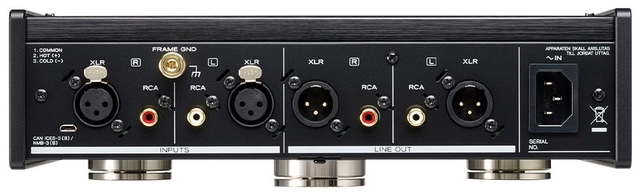 TEAC PE-505 Phono Preamplifier Silver 