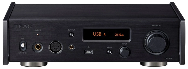 TEAC UD-507 USB DAC/Preamp/Headphone Amp Black 
