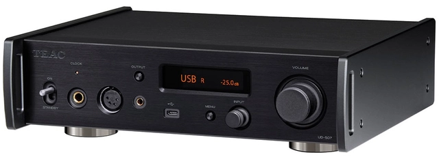 TEAC UD-507 USB DAC/Preamp/Headphone Amp Black 