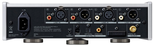 TEAC UD-507 USB DAC/Preamp/Headphone Amp Silver 