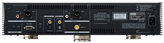 TEAC VRDS-701 CD-Player Black 