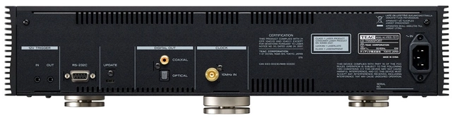 TEAC VRDS-701T CD-Transport Black 