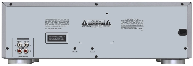 TEAC AD-850-SE CD/Cassette/USB Silver 