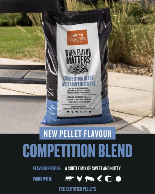 Traeger Competition Blend Pellets 9kg 