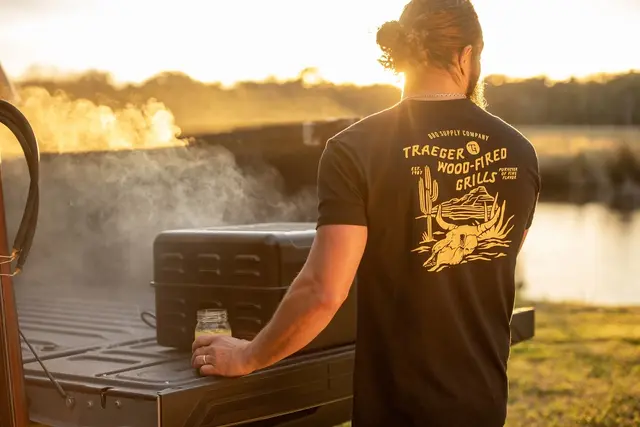 Traeger Trading Post SS Tee Black - L 