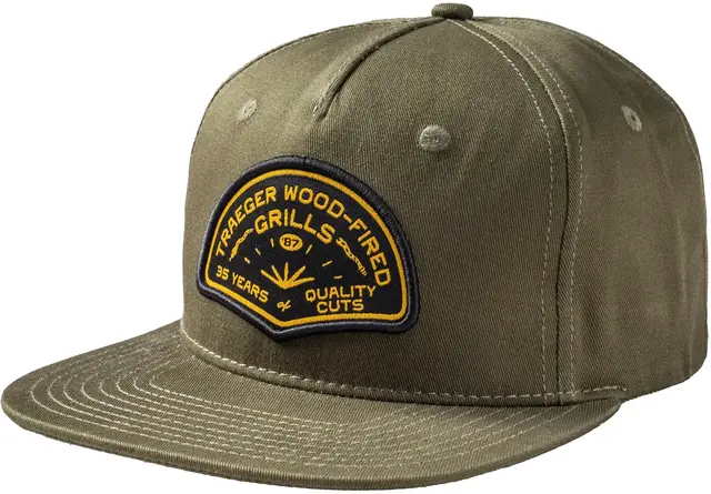 Traeger Trading Post 7-panel Cap Green w/patch 