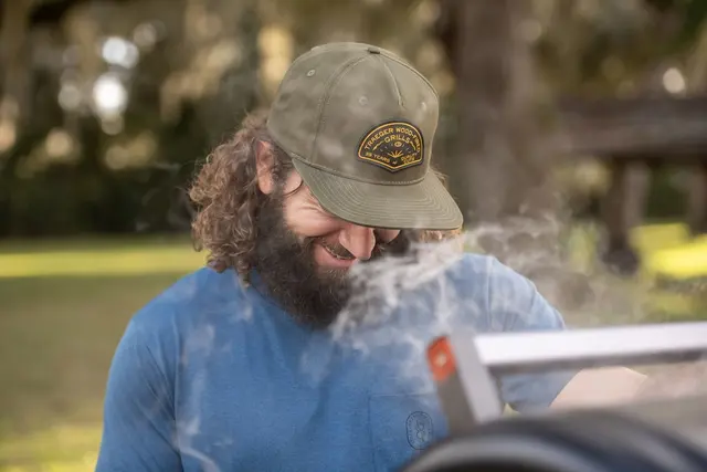 Traeger Trading Post 7-panel Cap Green w/patch 